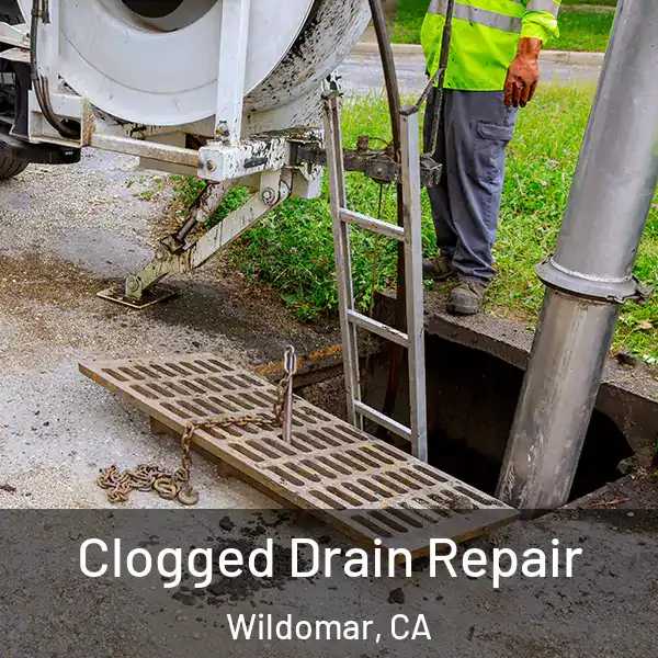  Clogged Drain Repair Wildomar, CA