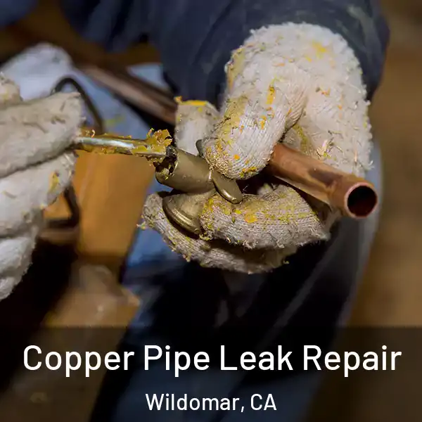  Copper Pipe Leak Repair Wildomar, CA