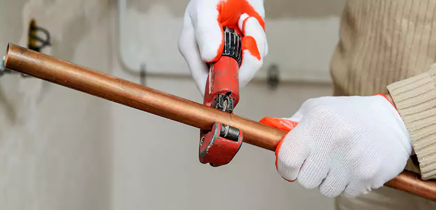 Temporary Copper Pipe Repair Wildomar, CA
